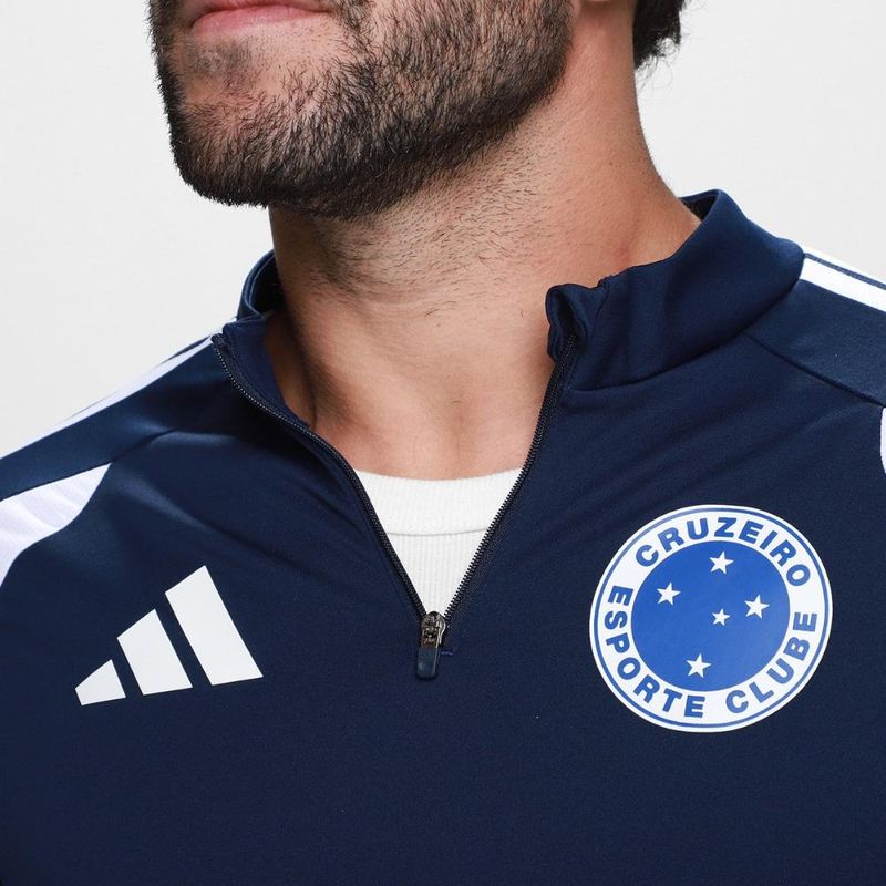 Blusa cruzeiro 26/27 treino jogador adidas masculina