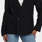 Blazer calvin klein double breasted feminino
