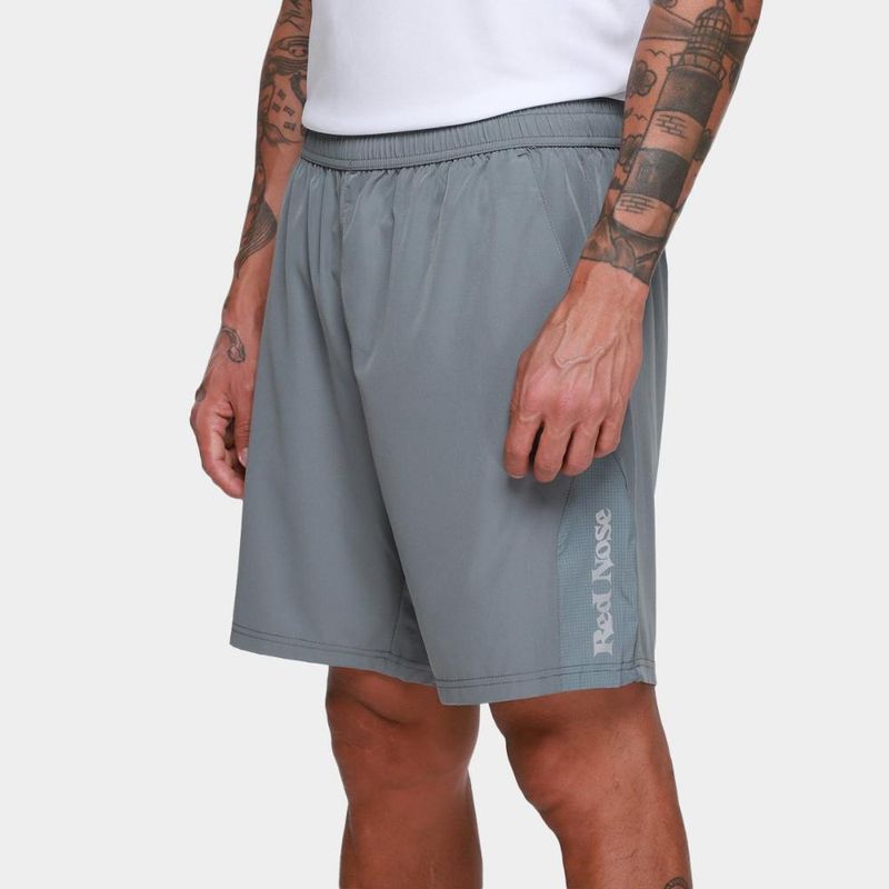 Bermuda red nose tactel masculina