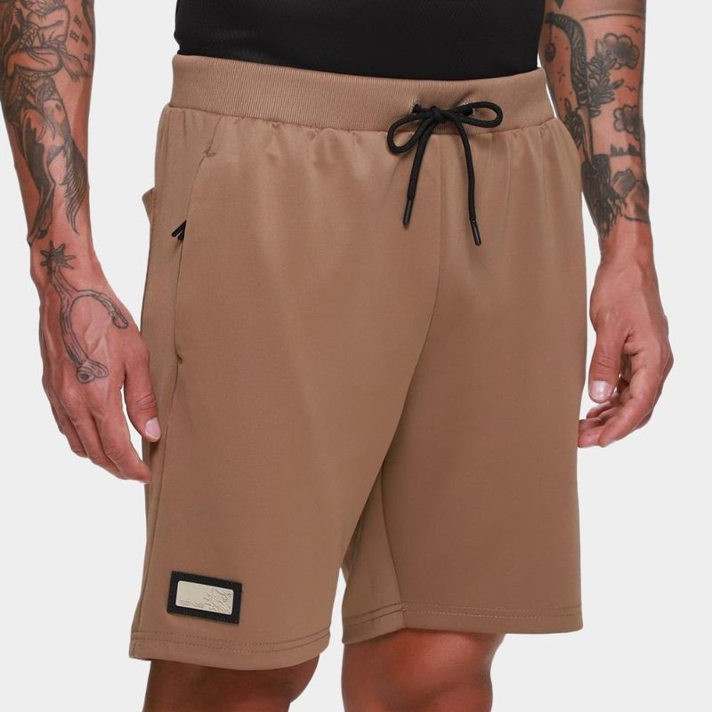 Bermuda red nose helanca masculina