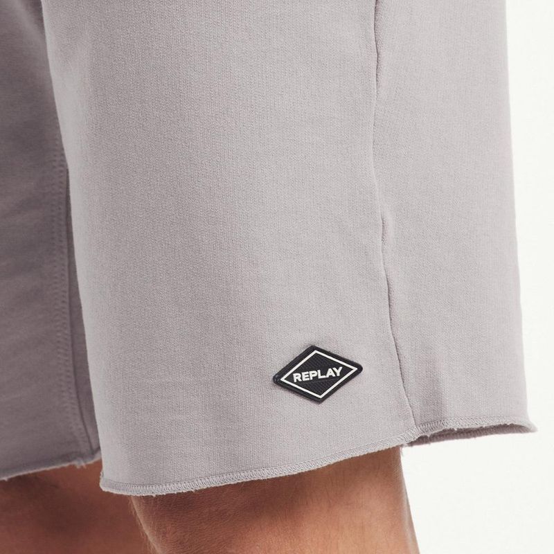 Bermuda moletom replay lisa masculina
