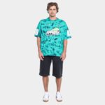 Bermuda jeans approve x nfl masculina