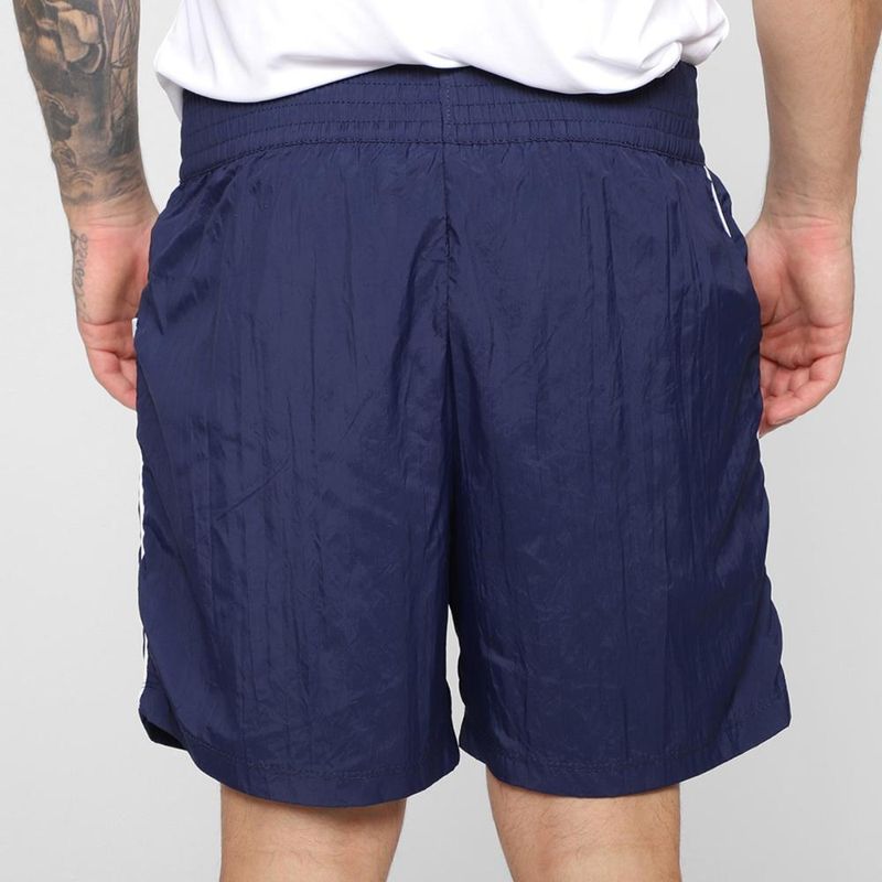 Bermuda estilo do corpo dupla cross masculina