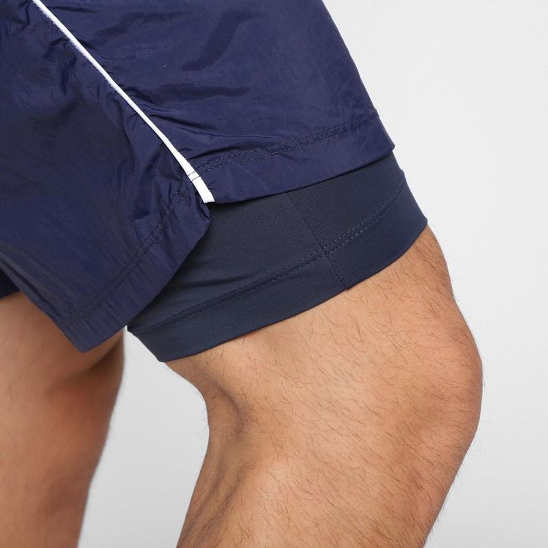 Bermuda estilo do corpo dupla cross masculina