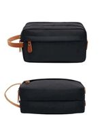 Bolsa Necessaire Masculina Feminina Organizadora Multifuncional Portátil Viagem Trabalho Impermeável Cor:preto;gênero:un