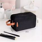 Bolsa Necessaire Masculina Feminina Organizadora Multifuncional Portátil Viagem Trabalho Impermeável Cor:preto;gênero:un