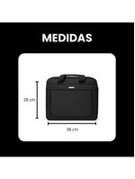 Pasta De Trabalho Masculina Executiva Para Notebook Reforçada Impermeável Em Poliéster - Plus - Yin's Ys33027