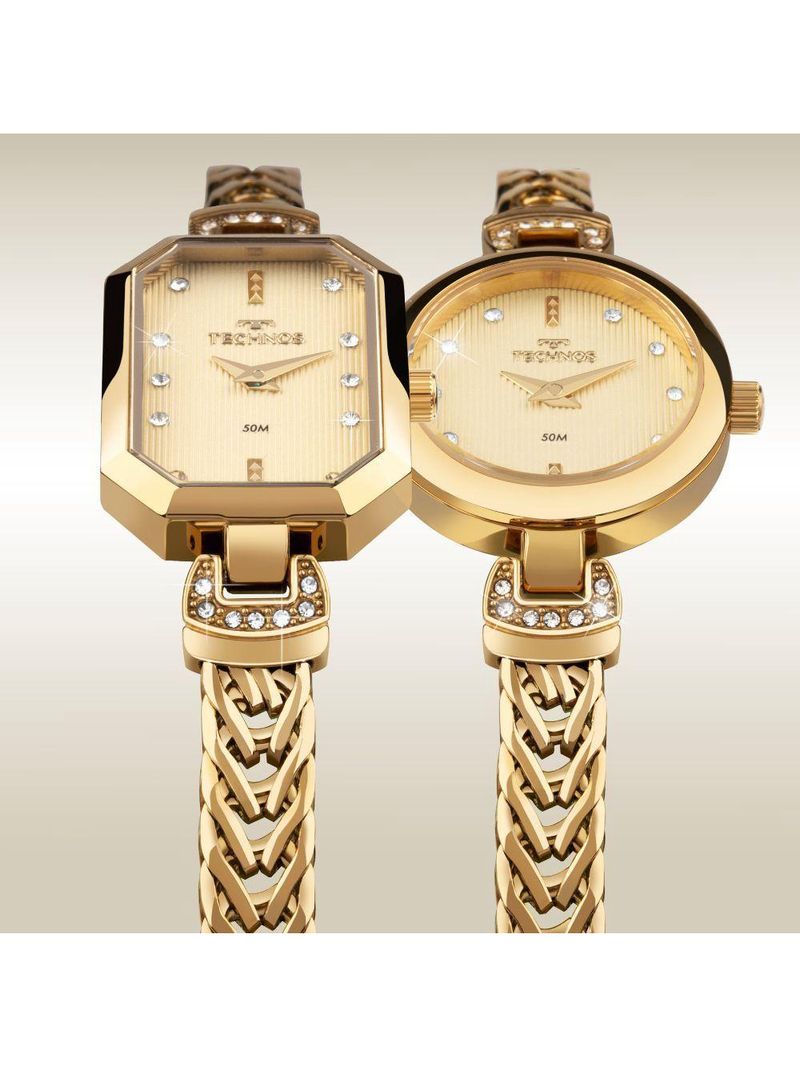 Relógio Technos Feminino Mini Joia Dourado - 5y20lw-1d 5y20lw-1d