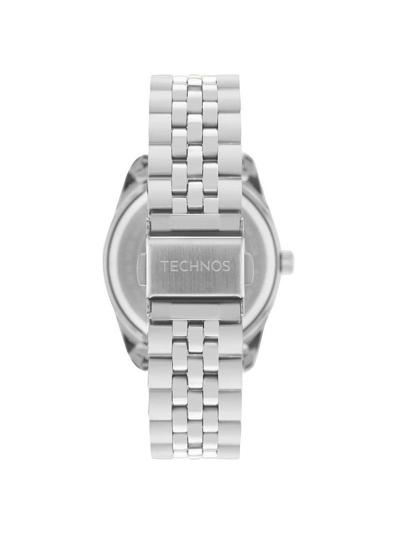 Relógio Technos Feminino Automatico Prata - 6t51aa/1a