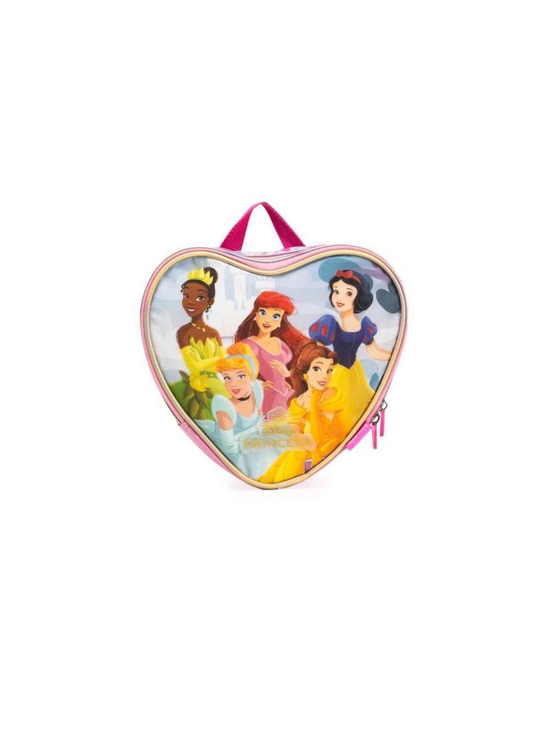 Lancheira térmica infantil feminina princesas rosa
