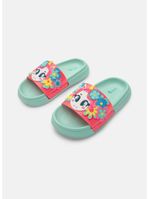Chinelo slide menina unicórnio aloha