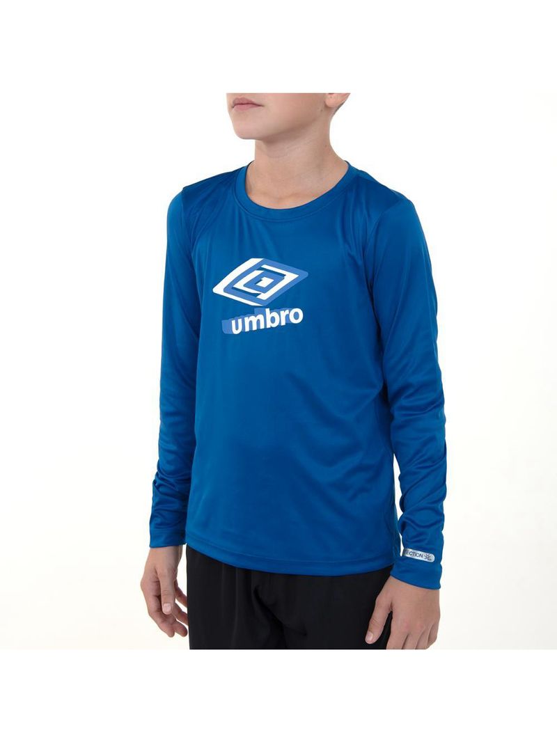 Camisa ml juvenil umbro basic uv