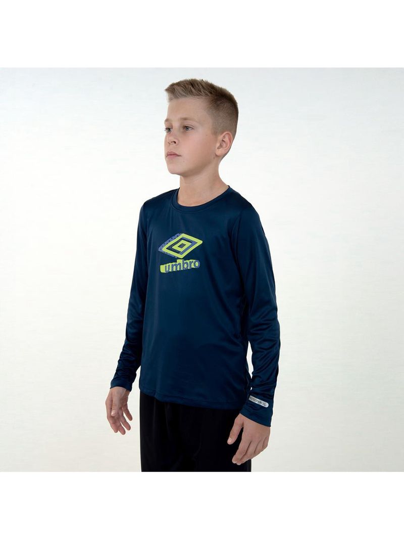 Camisa ml juvenil umbro basic uv