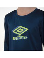 Camisa ml juvenil umbro basic uv