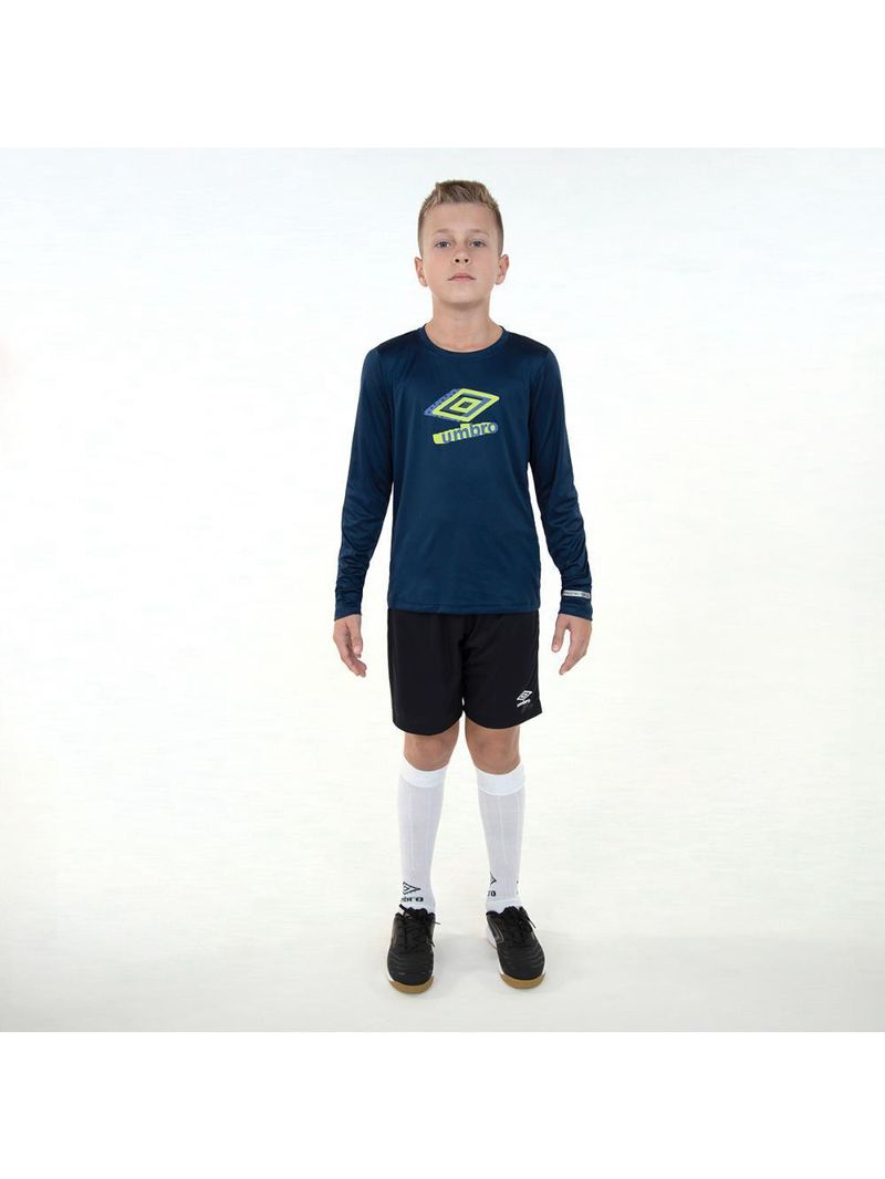 Camisa ml juvenil umbro basic uv