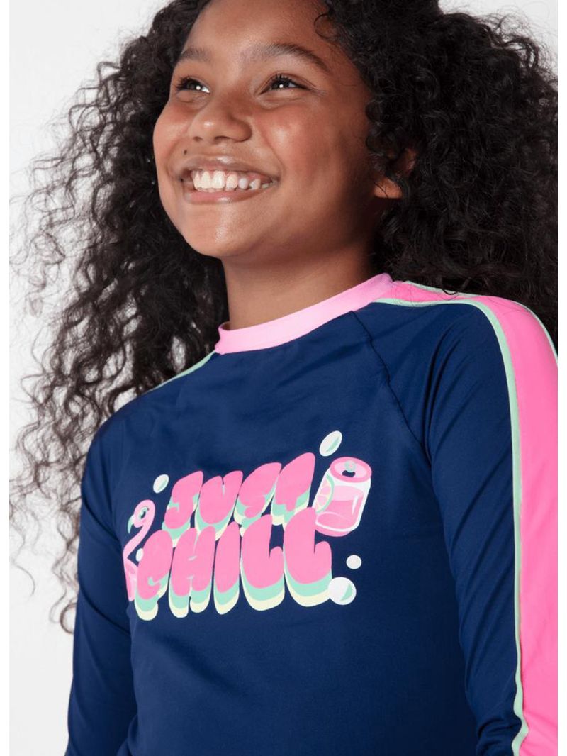 Conjunto camiseta e calcinha menina teen panda miami