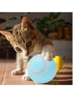Bola Elétrica Inteligente Mágica Para Animais De Estimação Cães E Gatos Brinquedos Interativos Movimento Automático Usb