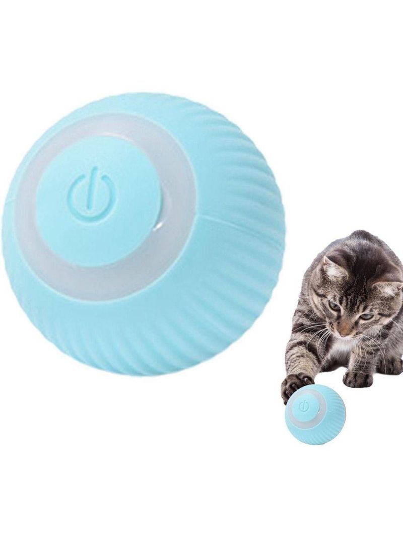 Bola Elétrica Inteligente Mágica Para Animais De Estimação Cães E Gatos Brinquedos Interativos Movimento Automático Usb