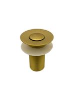 Válvula Click Automática Para Cuba De Lavatório Banheiro Dourado Gold Fosco