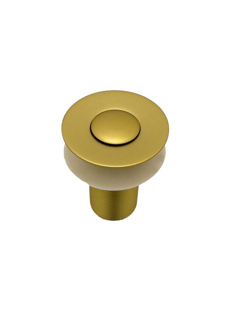 Válvula Click Automática Para Cuba De Lavatório Banheiro Dourado Gold Fosco