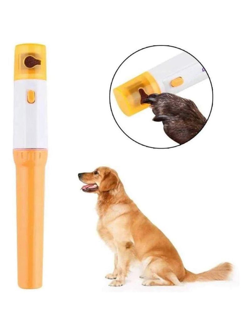 Lixa Lixadeira Elétrica Cortador De Unha Cães E Gatos Pilha