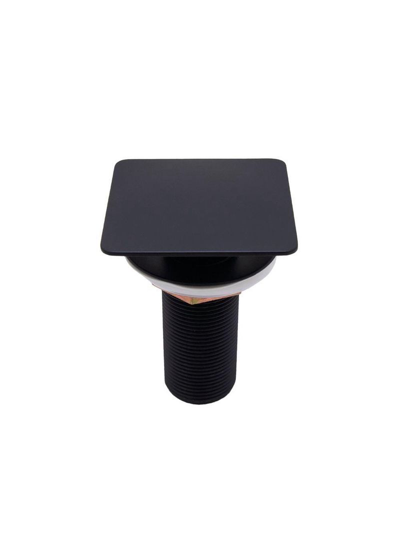 Válvula Click Inteligente Ralo Para Pia Cuba De Banheiro Preto Black Fosco Luxo Lavabo
