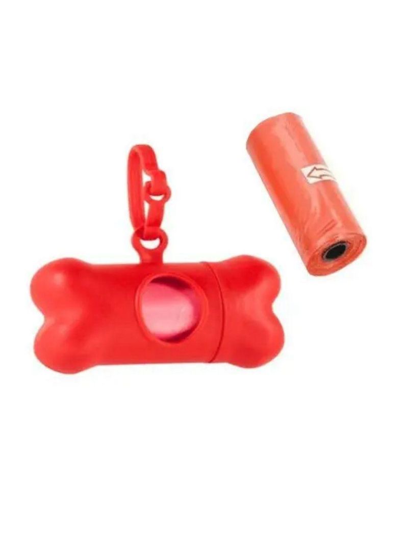 Kit Cata Caca Coco Cachorro Gatos Com Suporte + 2 Rolos Saquinhos Refil