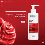 Shampoo estimulante antiqueda vichy dercos energy+ para cabelos fracos e quebradiços