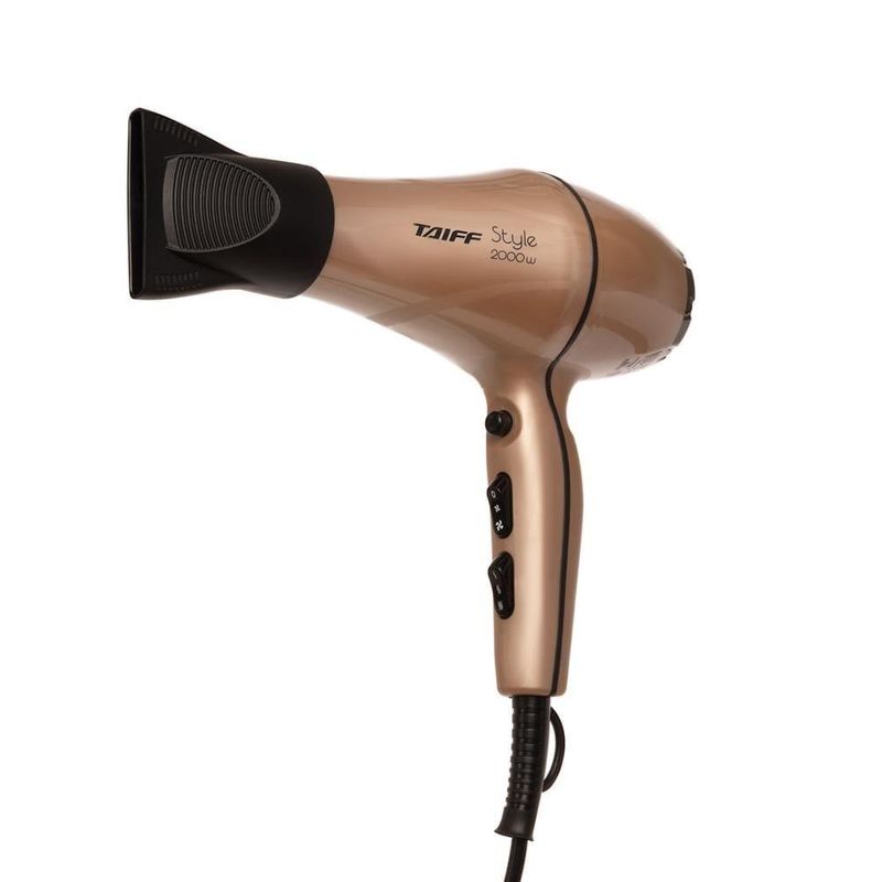 Secador de cabelos taiff style motor ac profissional 2000w cobre