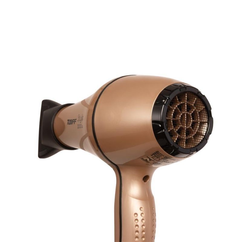 Secador de cabelos taiff style motor ac profissional 2000w cobre