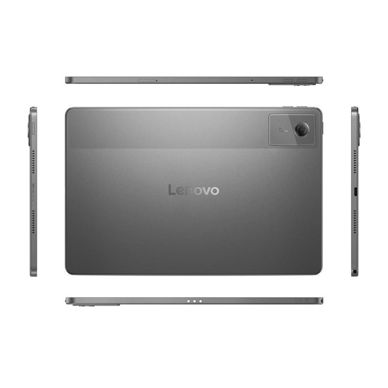 Tablet lenovo idea tab 11” android 15 zafr0856br mediatek d6300 wi-fi 128gb 8mp caneta capa protetora luna grey