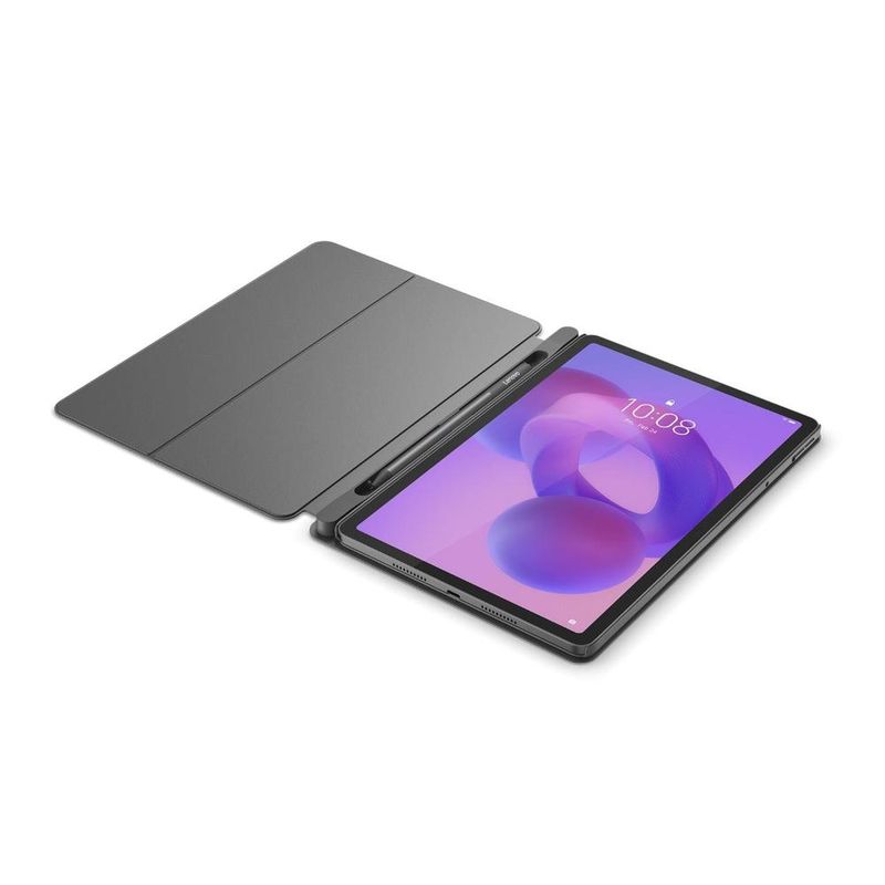 Tablet lenovo idea tab 11” android 15 zafr0856br mediatek d6300 wi-fi 128gb 8mp caneta capa protetora luna grey