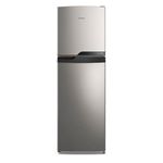 Geladeira continental tc45s frost free duplex 400l inox look econômica espaçosa controle eletrônico