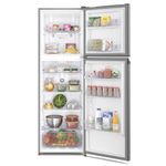 Geladeira continental tc45s frost free duplex 400l inox look econômica espaçosa controle eletrônico