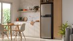 Geladeira continental tc45s frost free duplex 400l inox look econômica espaçosa controle eletrônico