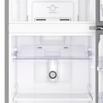 Geladeira continental tc45s frost free duplex 400l inox look econômica espaçosa controle eletrônico