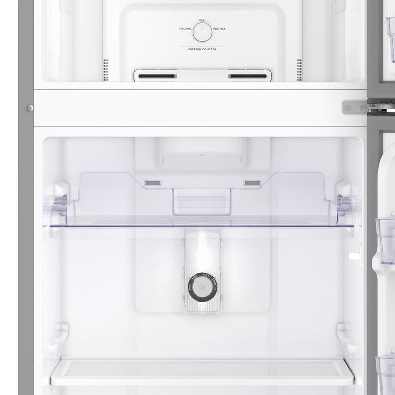 Geladeira continental tc45s frost free duplex 400l inox look econômica espaçosa controle eletrônico