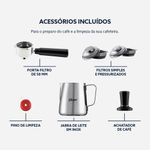 Cafeteira Espresso Oster Perfect Brew Inox 1380W 220V