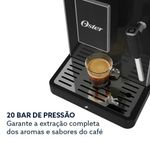 Cafeteira Espresso Oster Superautomatica Inox com Moedor 1450W 127V