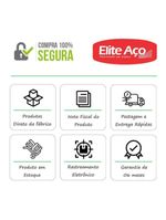 Estante Aço 6 Prateleiras Livros Cozinha Quarto Eaf013