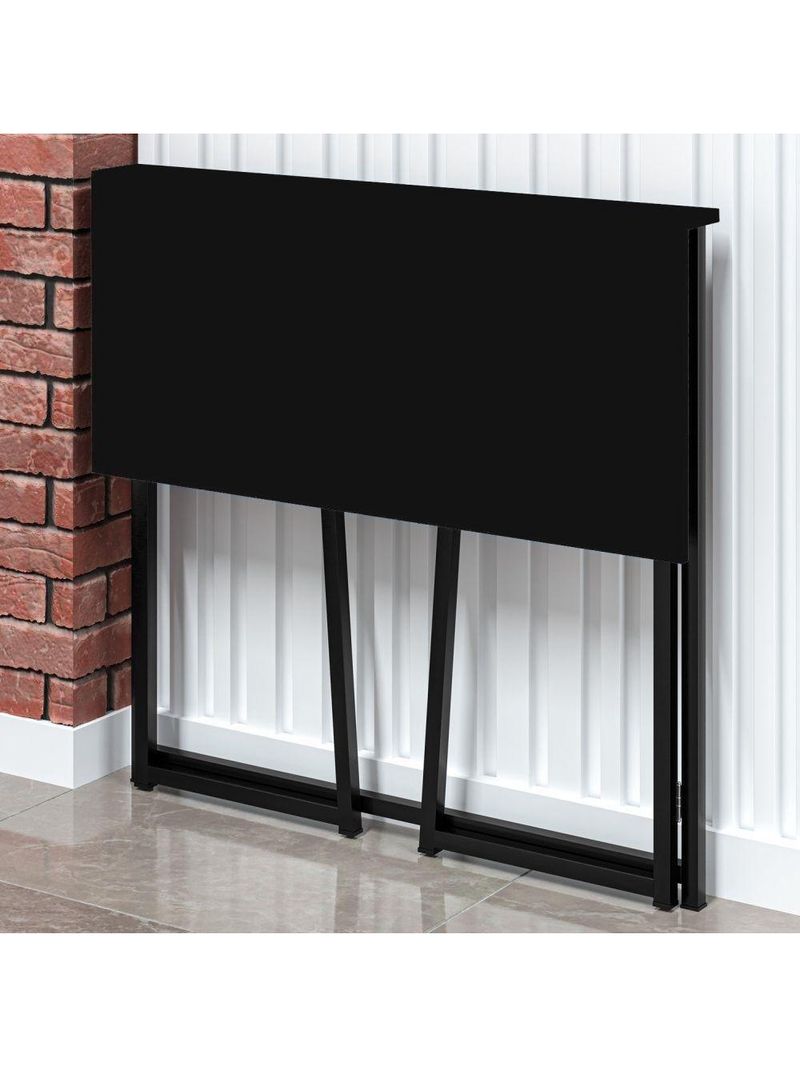 Home Office Vintage Para Escritório Slim Syst Preto