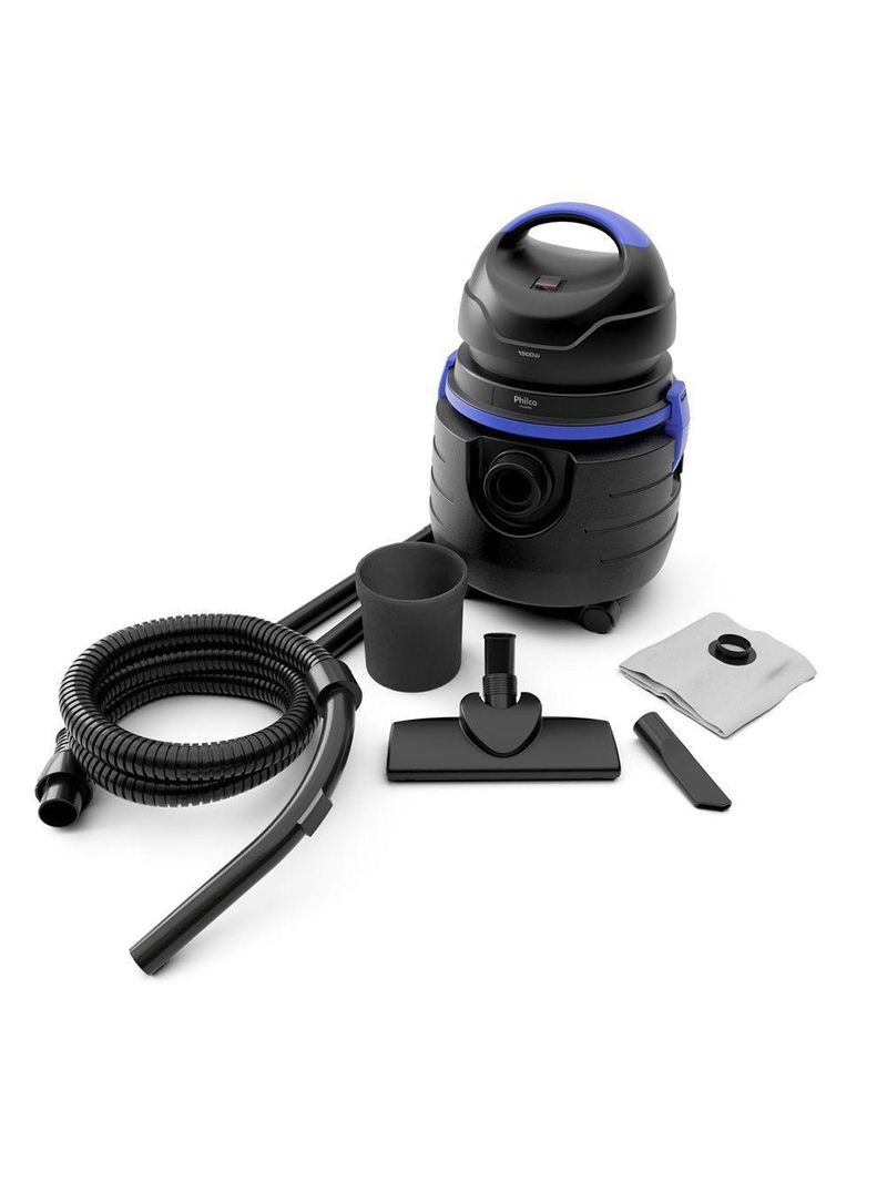 Aspirador Água E Pó Philco 1500W 20L Pas80 110V