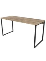 Mesa De Escritório Office 150cm Estilo Industrial Prisma C08 Carvalho - Mpozenato