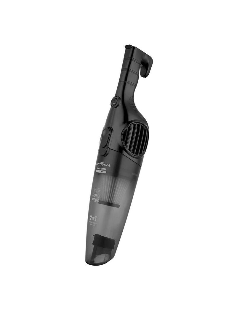 Aspirador De Pó Vertical Britânia 2 Em 1 BAS1295P 1250W 110V