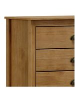 Cômoda Para Quarto 80cm Com 4 Gavetas Lázio Freijó F07 - Mpozenato