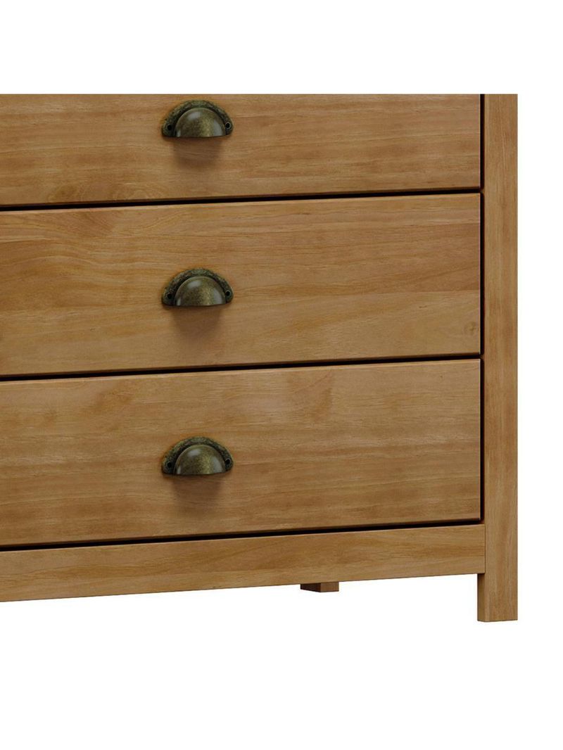Cômoda Para Quarto 80cm Com 4 Gavetas Lázio Freijó F07 - Mpozenato