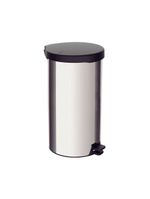 Lixeira Inox Com Pedal New Tramontina Com Acabamento Polido 20 L Tramontina