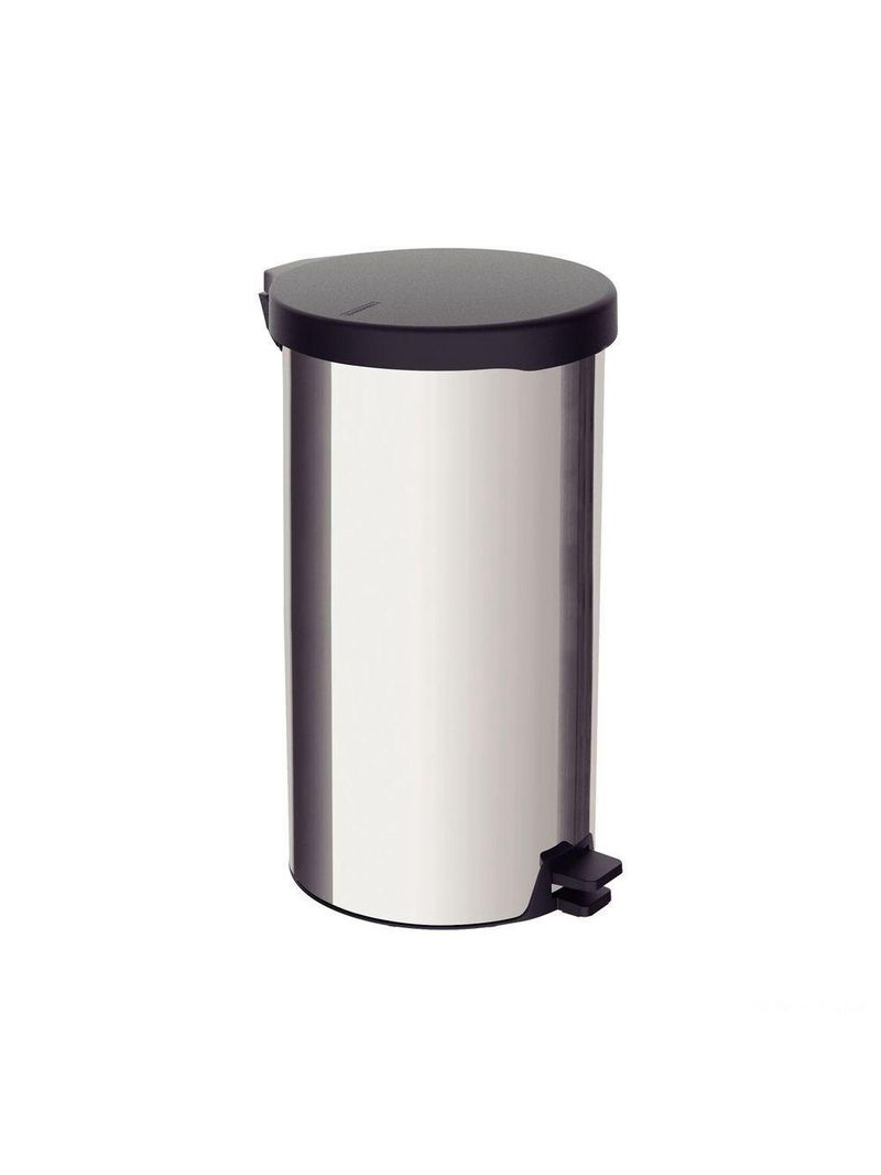 Lixeira Inox Com Pedal New Tramontina Com Acabamento Polido 20 L Tramontina