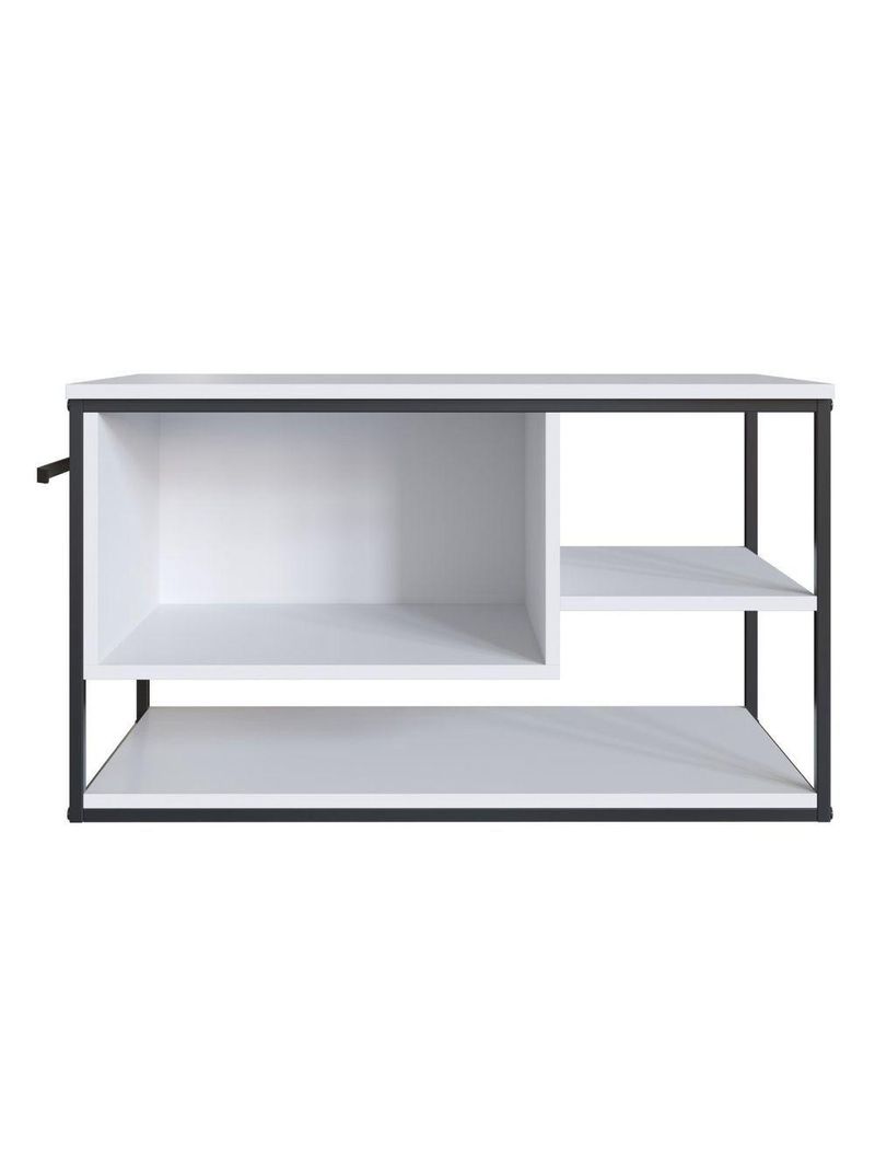 Gabinete Para Banheiro Industrial Suspenso Com Porta Basculante Branco