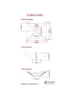 Gabinete Para Banheiro C-cuba L34 E Espelheira Legno 631 Branco Chess C-carvalho Dark